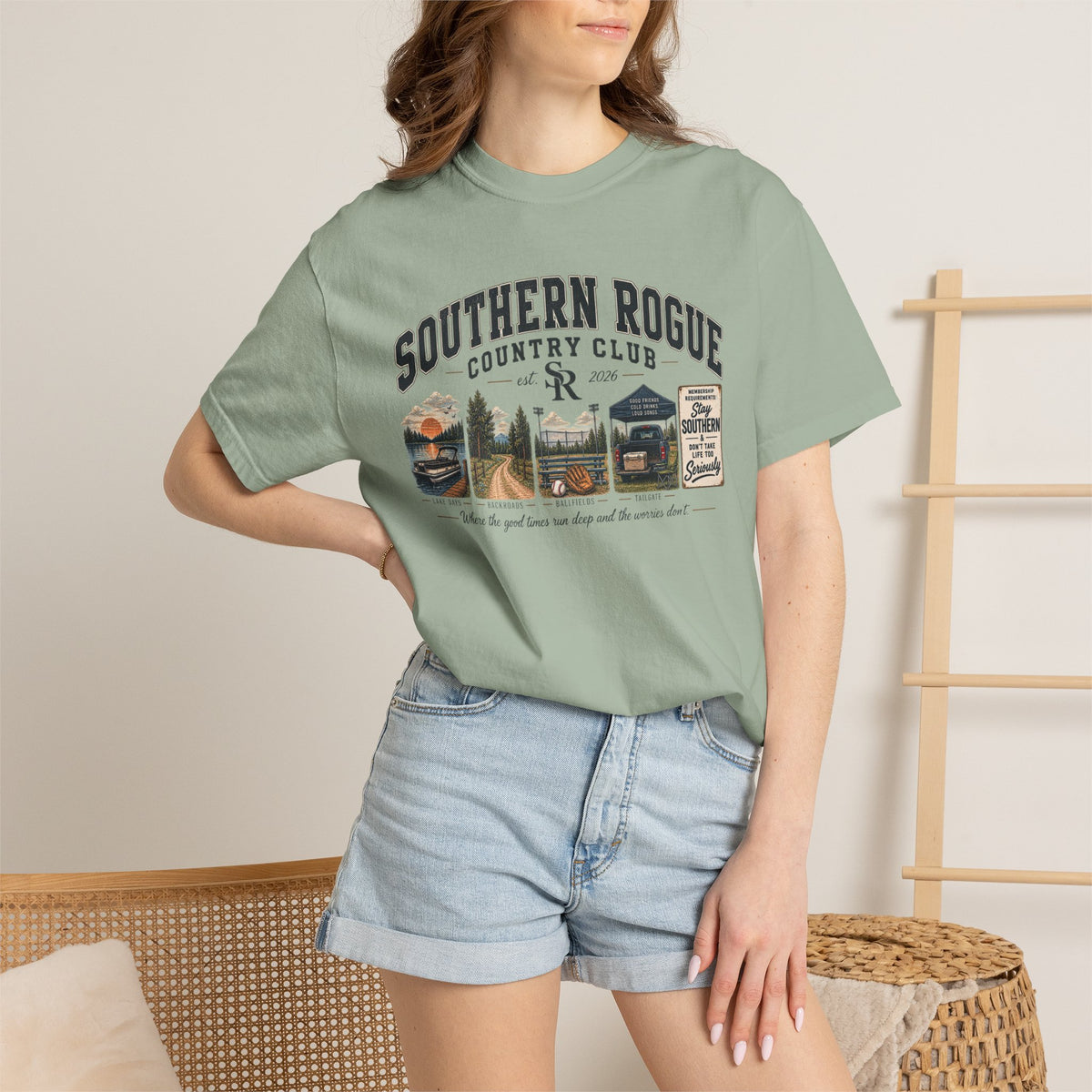 Southern Rogue Country Club Tee