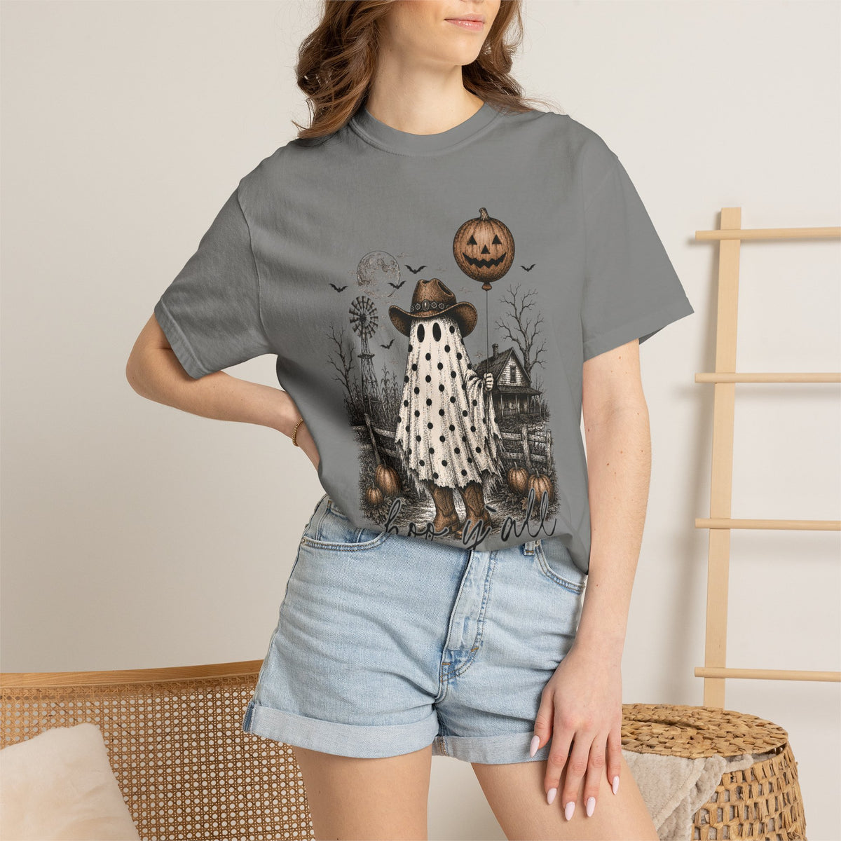Boo Y'all-Light Tees