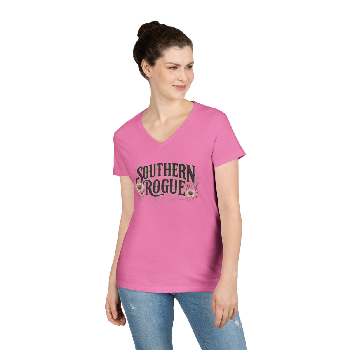 Southern Rogue Wildflower V-Neck