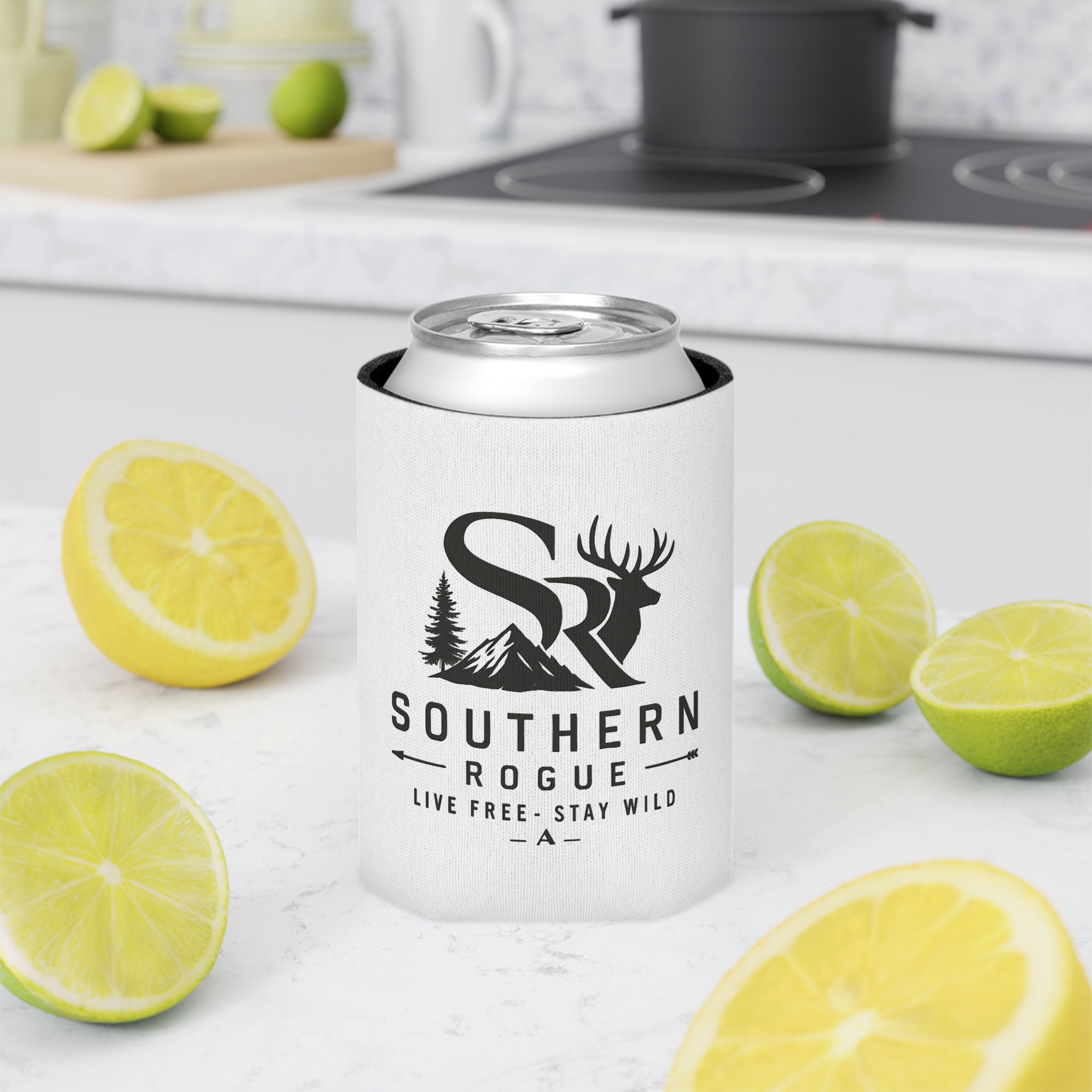 Southern Rogue "Live Free Stay Wild" Beer Koozie