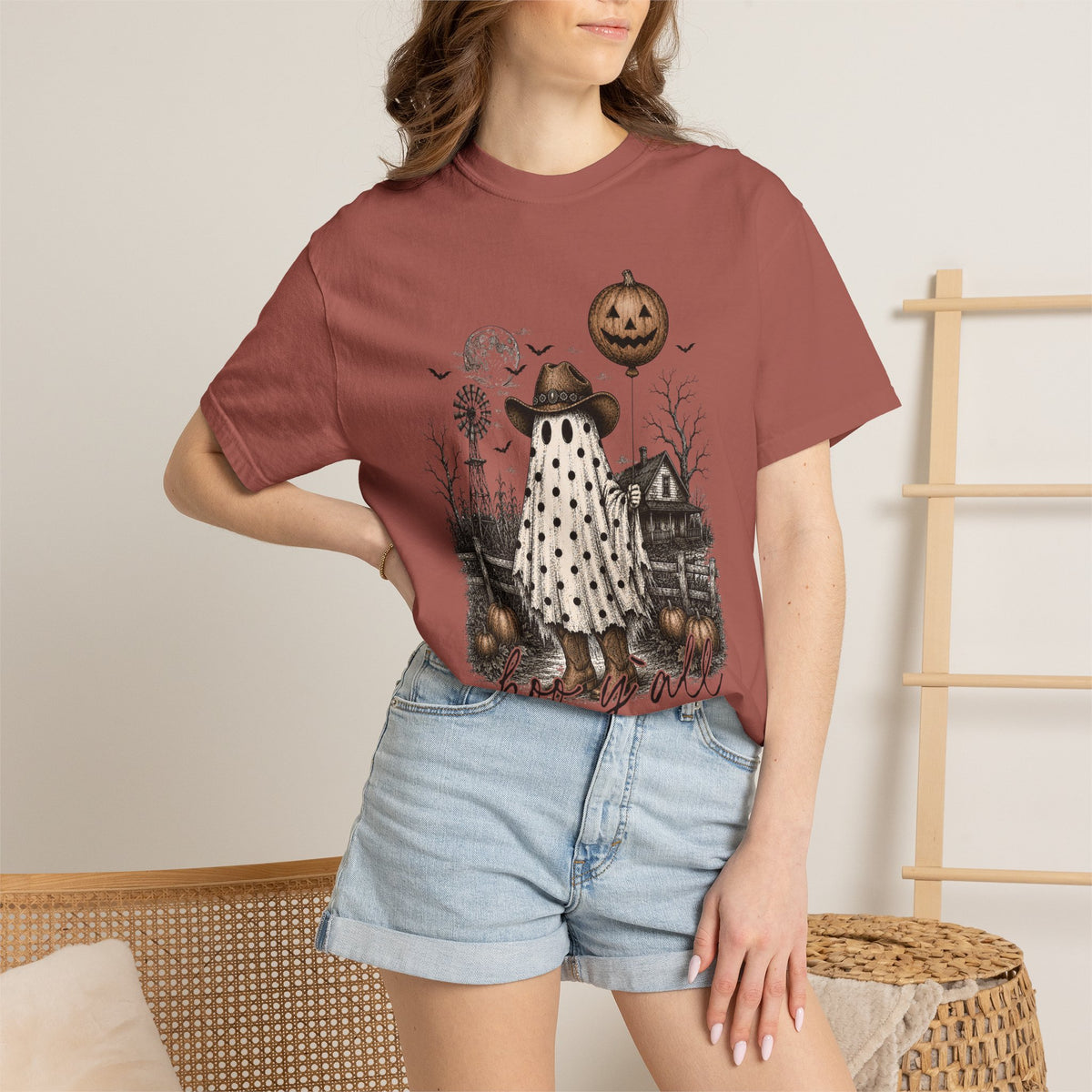 Boo Y'all-Light Tees