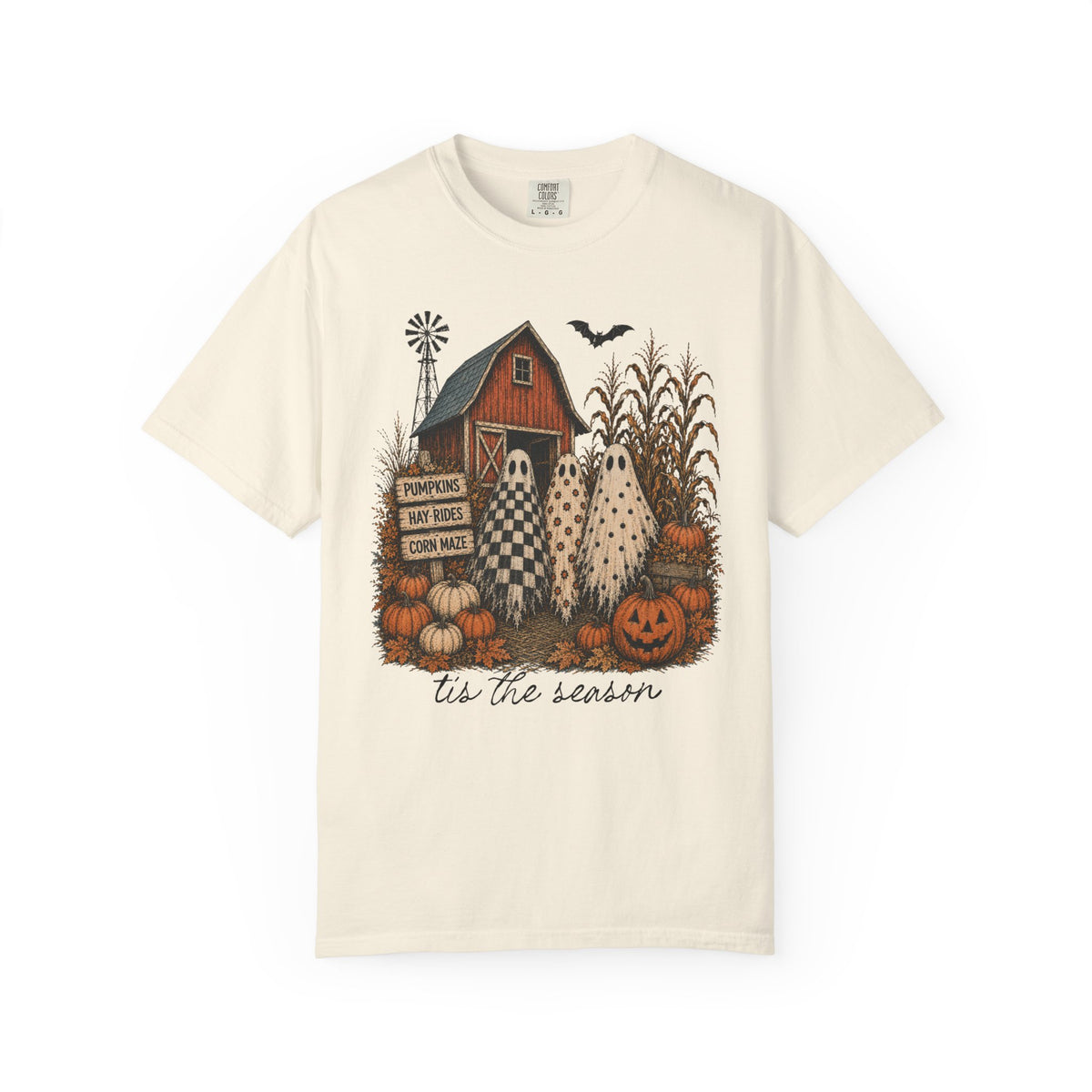 Tis the Season Ghouls-Light Tees