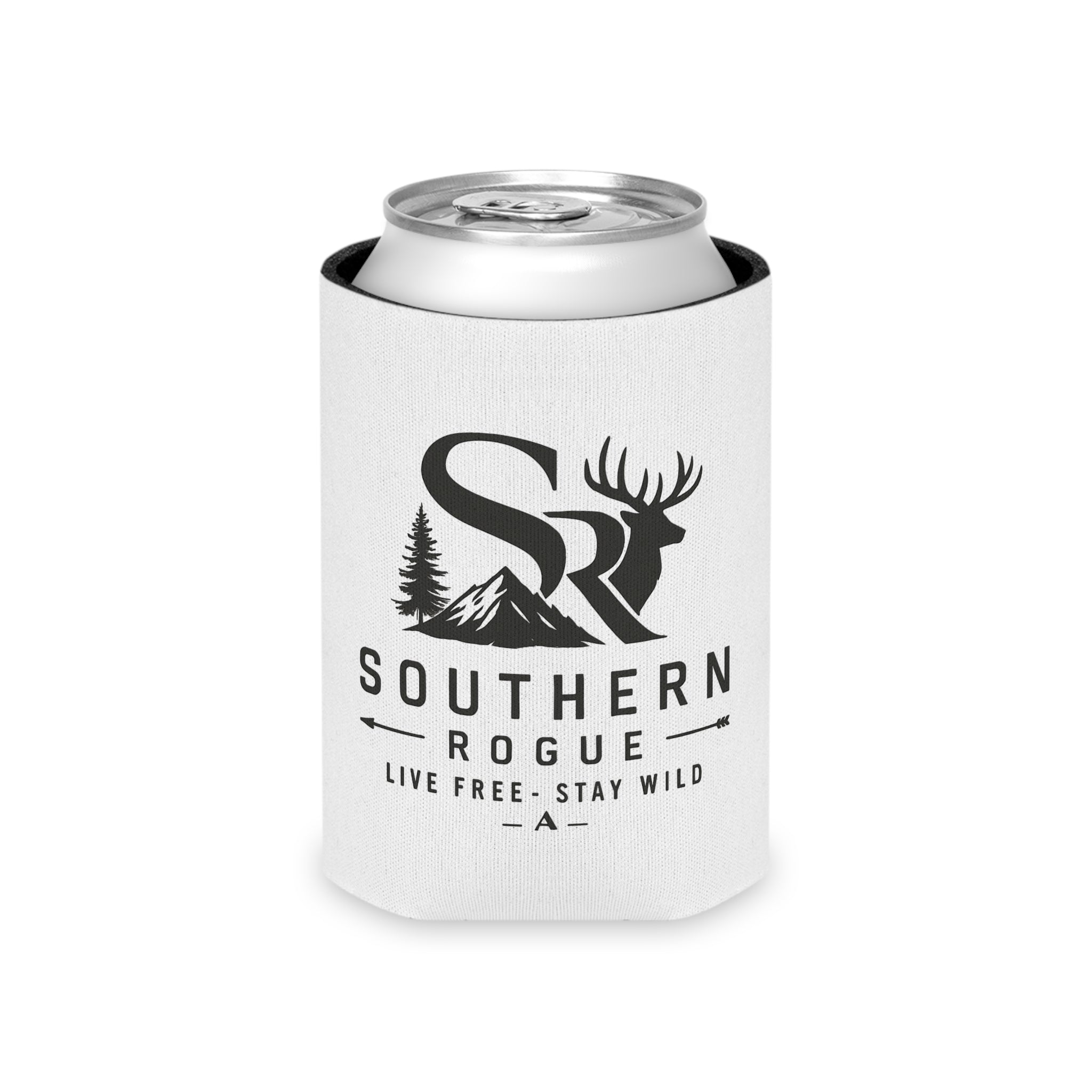 Southern Rogue "Live Free Stay Wild" Beer Koozie