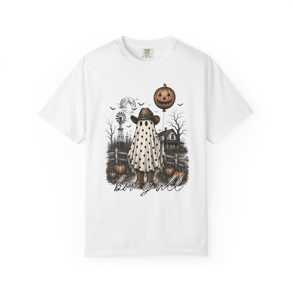 Boo Y'all-Light Tees