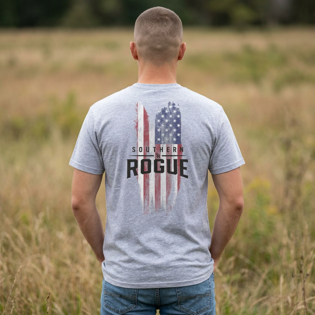 Southern Rogue Distressed American Flag