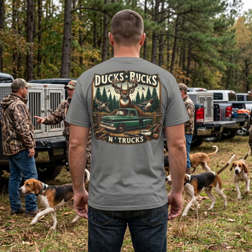 Southern Rogue Ducks, Bucks, and Trucks Tee