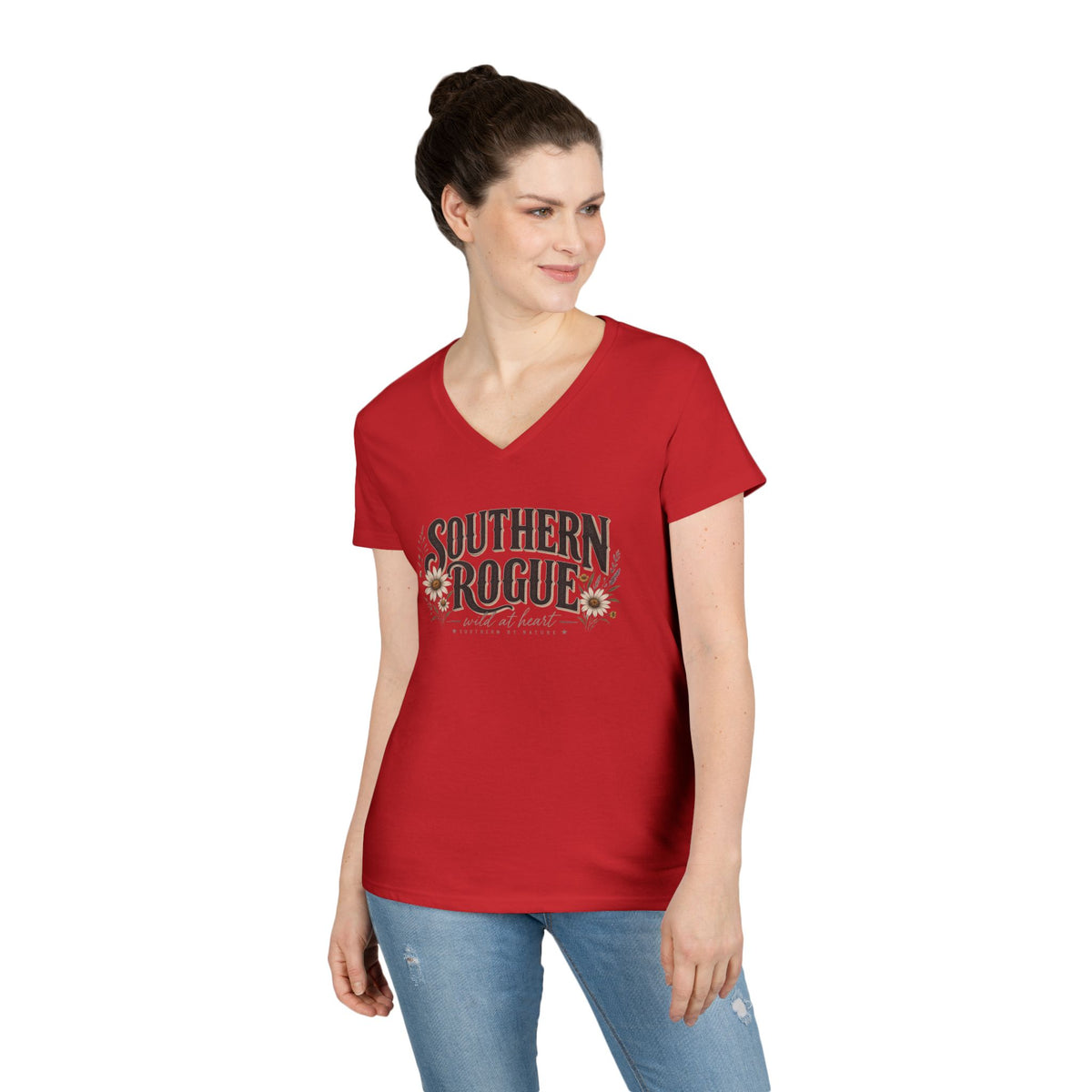 Southern Rogue Wildflower V-Neck