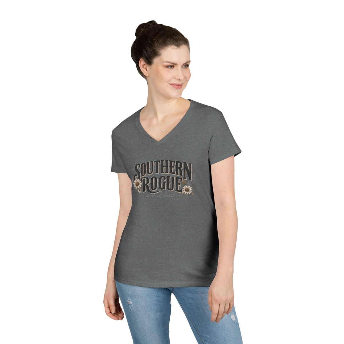 Southern Rogue Wildflower V-Neck
