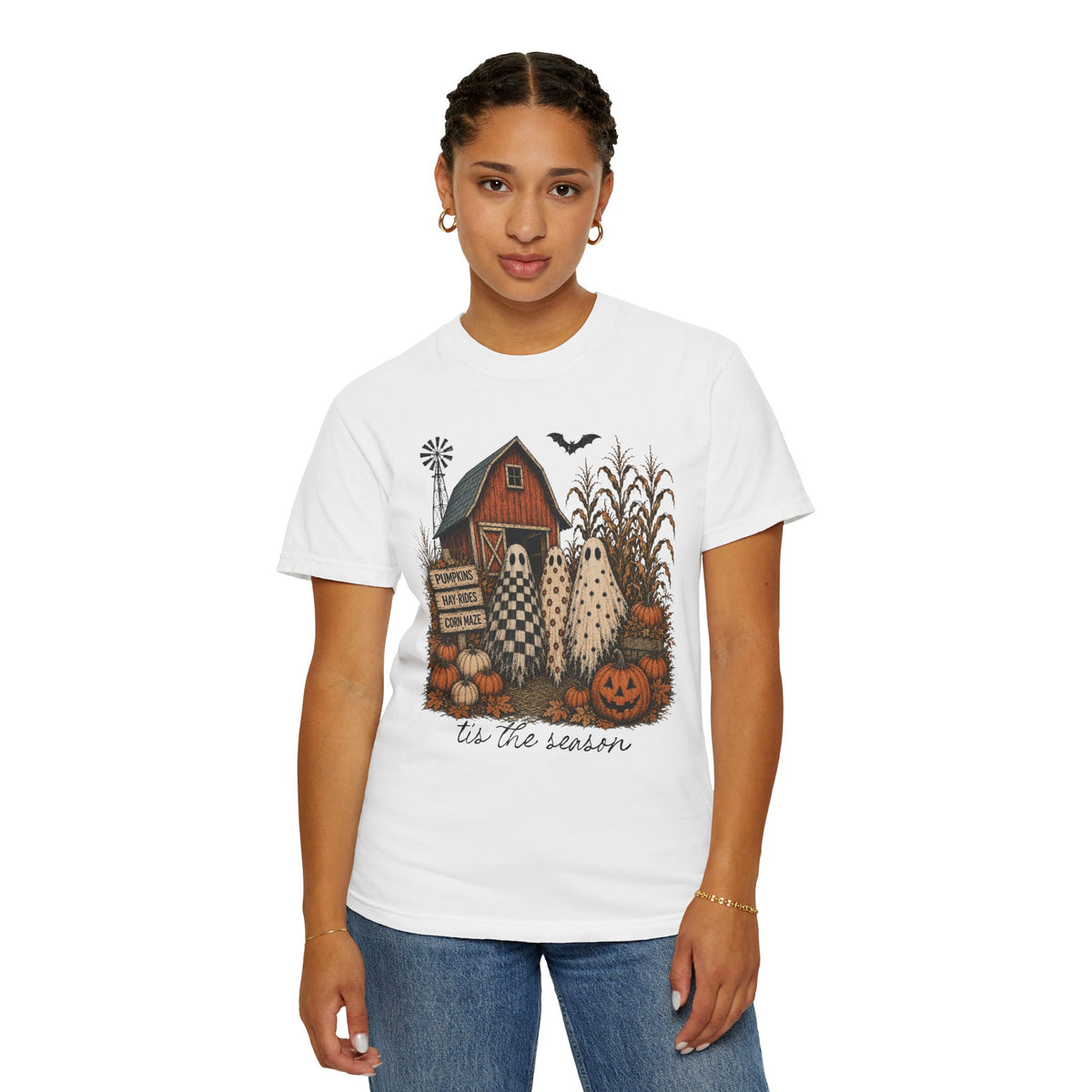 Tis the Season Ghouls-Light Tees