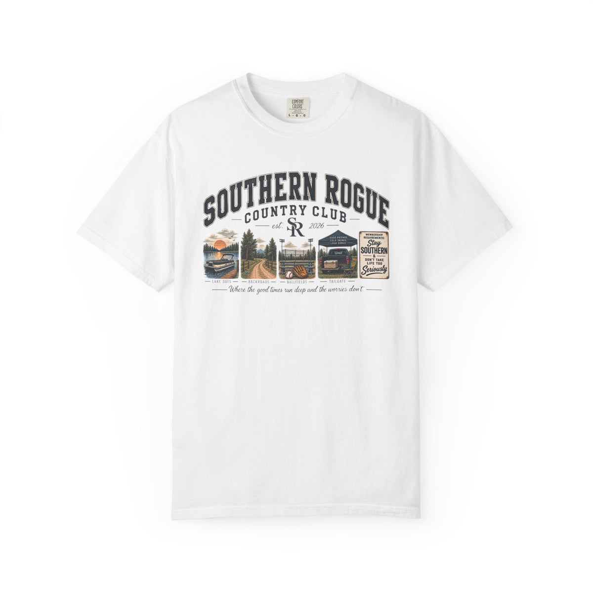 Southern Rogue Country Club Tee