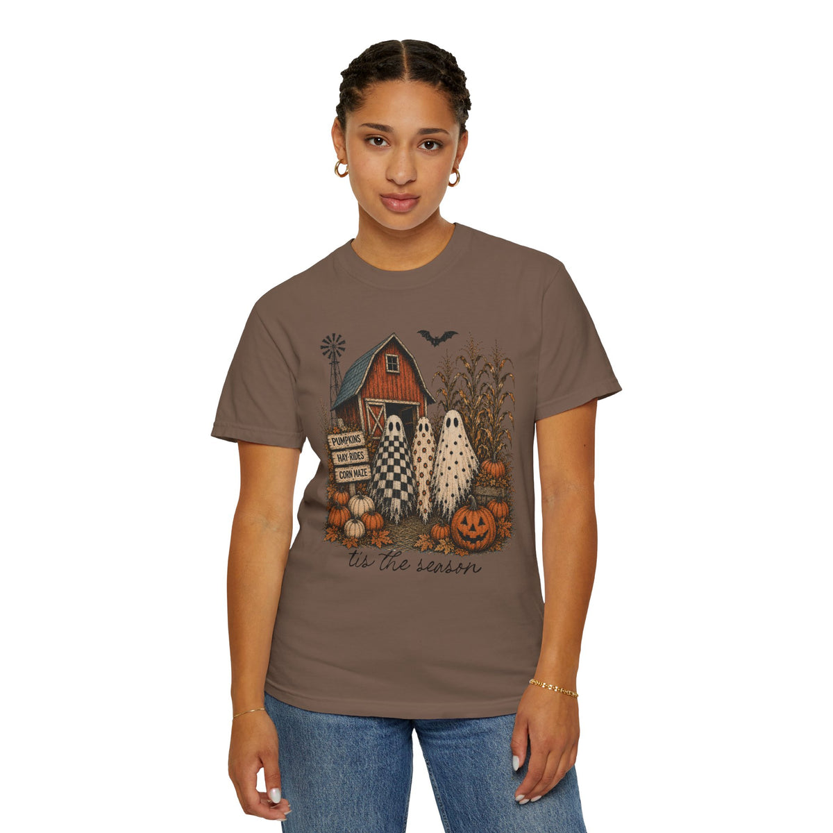 Tis the Season Ghouls-Light Tees