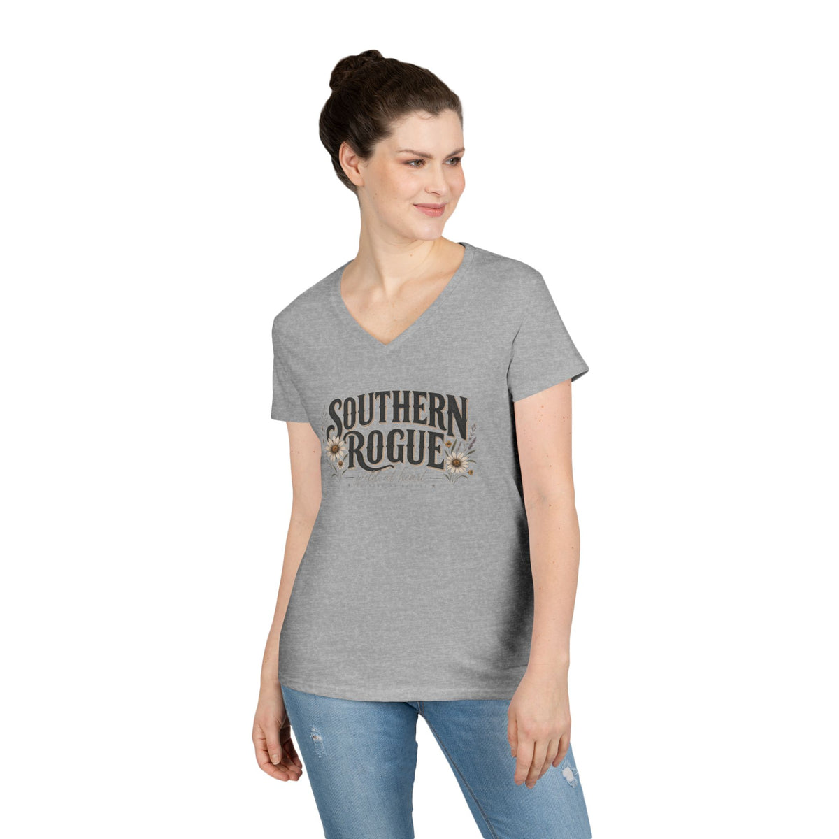 Southern Rogue Wildflower V-Neck