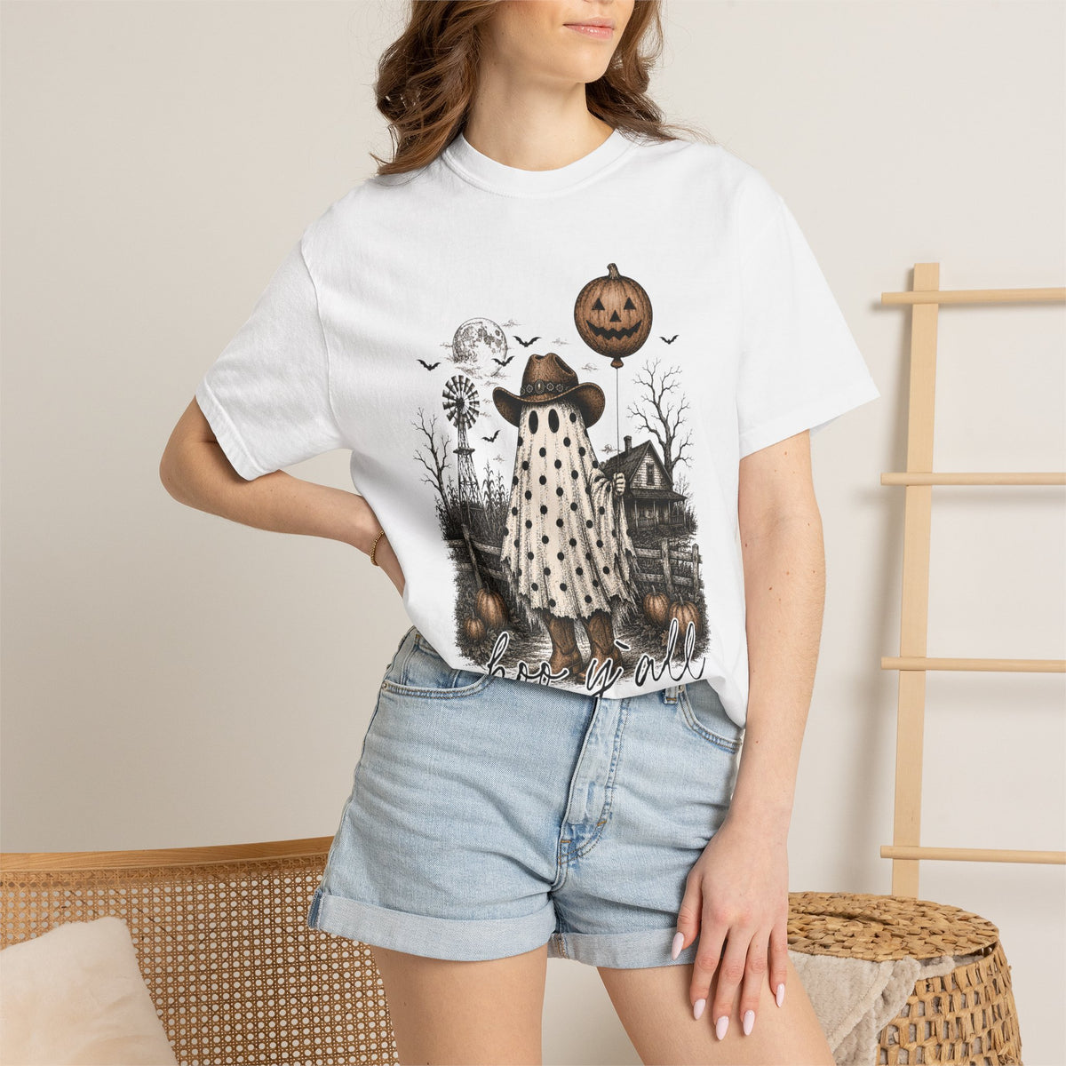 Boo Y'all-Light Tees