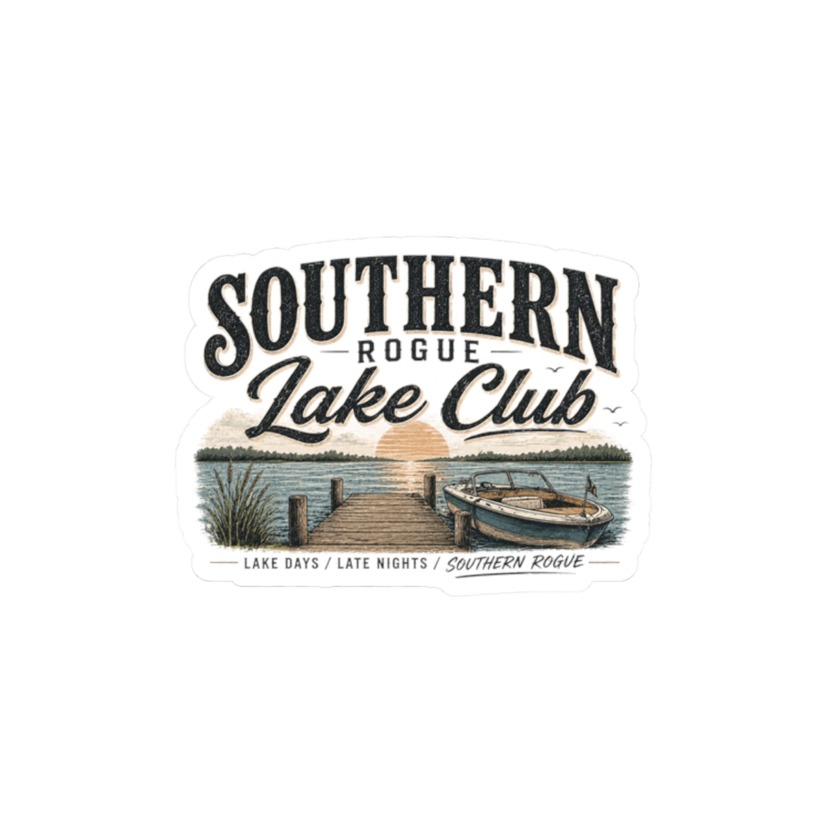 Southern Rogue Lake Club Sticker