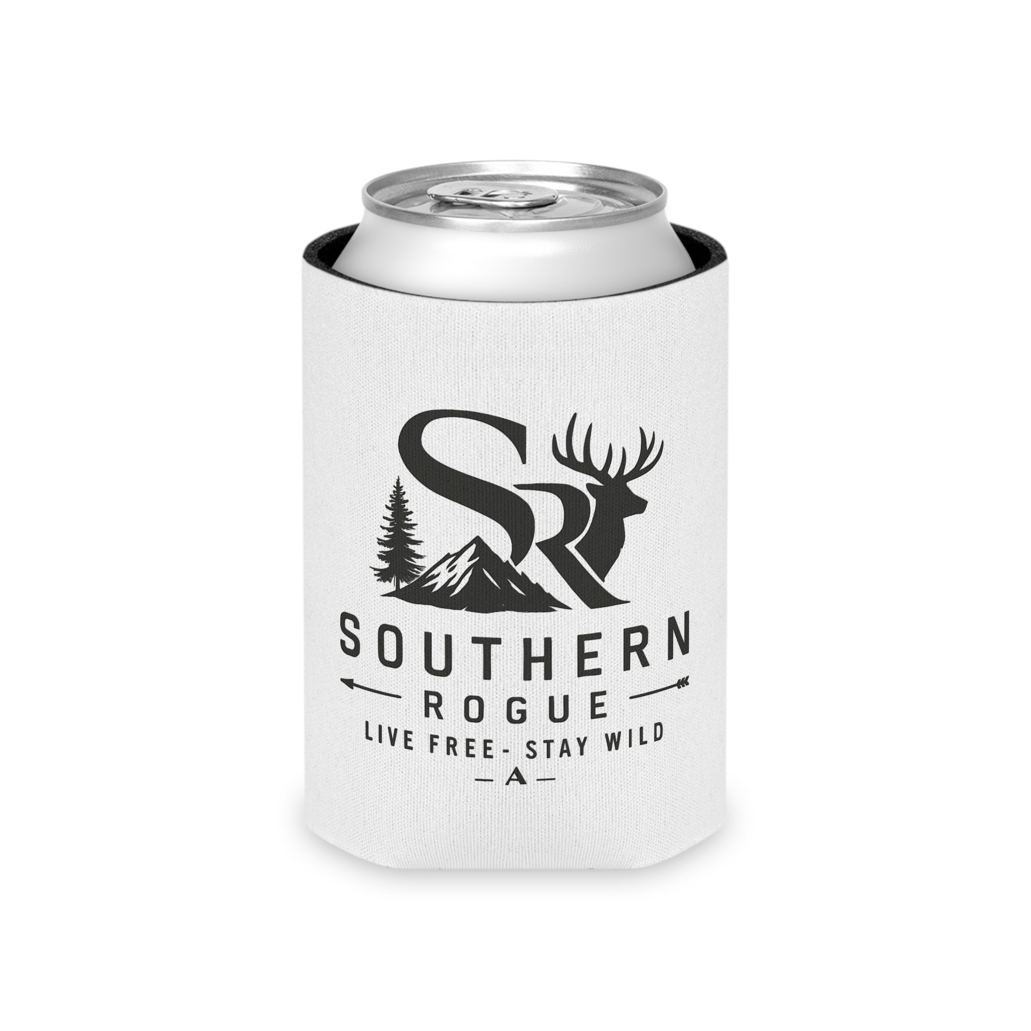 Southern Rogue "Live Free Stay Wild" Beer Koozie