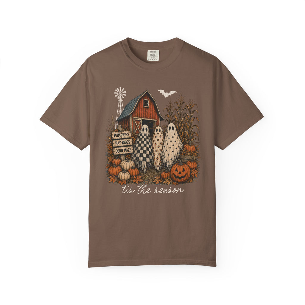Tis the Season Ghouls-Dark Tees