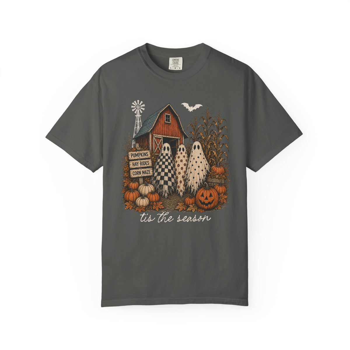 Tis the Season Ghouls-Dark Tees